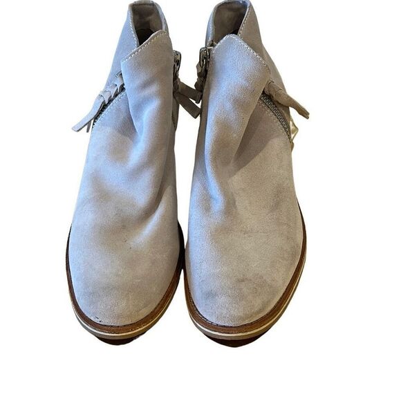Dolce Vita Light Gray Ankle Booties Sz.10 - Picture 2 of 4